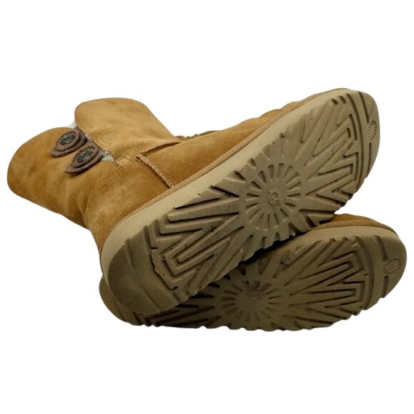 UGG~Marciela II~ Women's SHEARLING WINTER BOOTS CHESTNUT SUEDE SIZE 9 - Picture 6 of 7